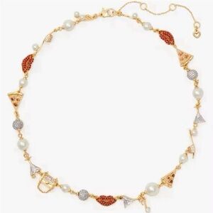 $298 Kate Spade Hit The Town Statement Charm Necklace